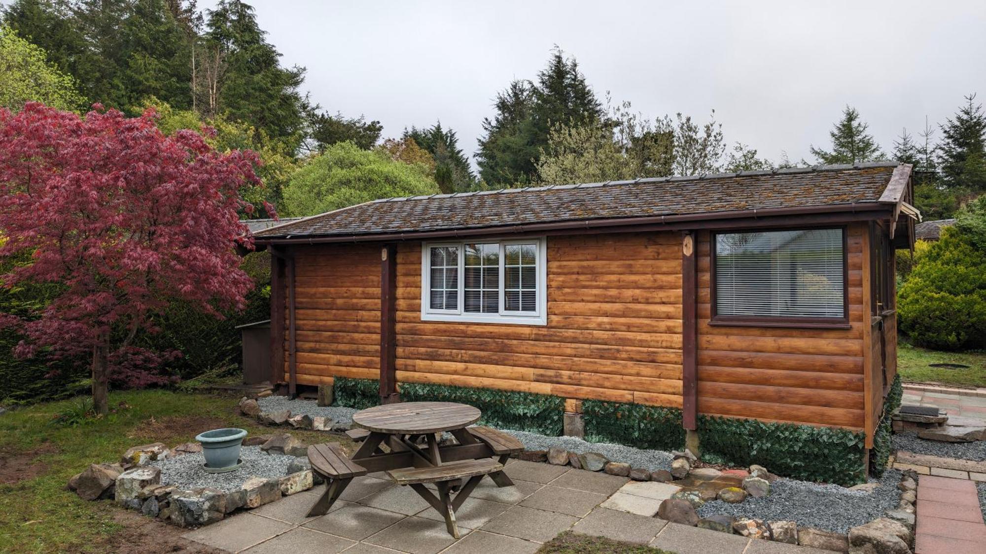 Snowdonia Log Cabin 2 Villa Trawsfynydd Exterior photo